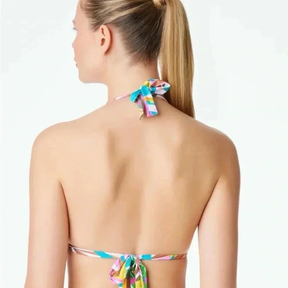 Bleu Rod Beattie Fantasy Island Tall Triangle Top and High Waist Bottom - Picture 6 of 14